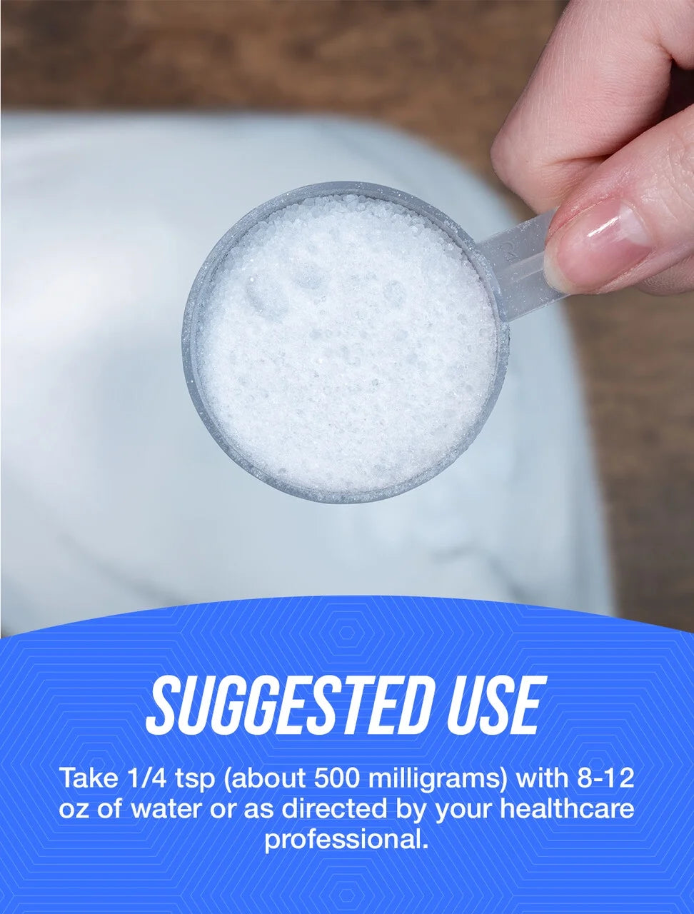 Bulksupplements Nicotinamide Adenine Dinucleotide (NAD) Powder - 500Mg per Serving - 10 Grams (0.4 Oz) - 20 Servings