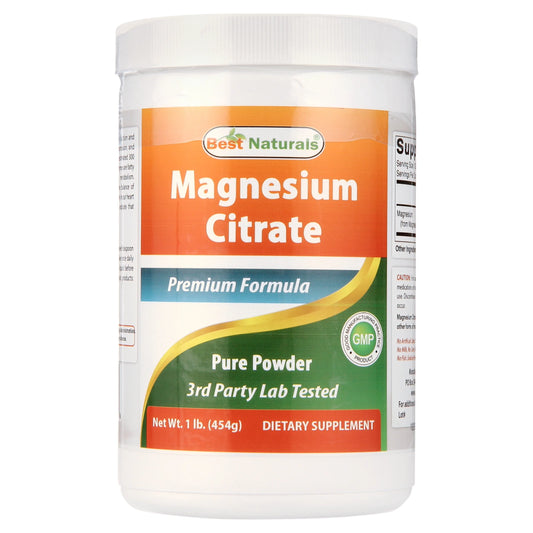 Magnesium Citrate 1 Lb (454G) Pure Powder