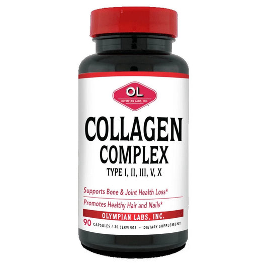 Collagen Complex Type I, Ii, Iii, V, X 90 Caps