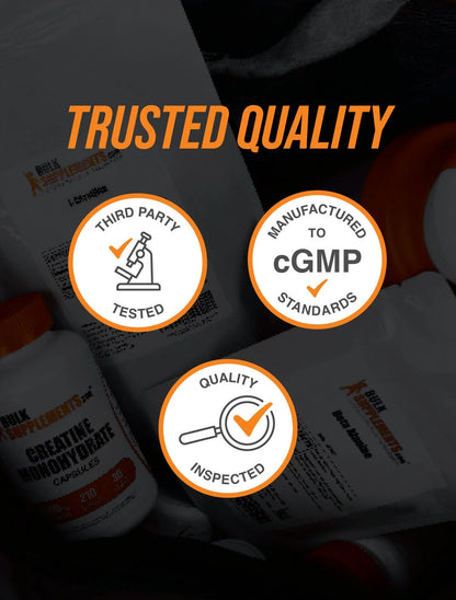 Bulksupplements Nicotinamide Adenine Dinucleotide (NAD) Powder - 500Mg per Serving - 10 Grams (0.4 Oz) - 20 Servings