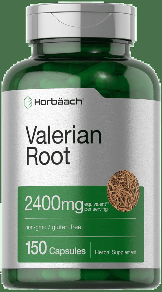 Valerian Root Capsules 2400Mg | 150 Count | Root Extract Supplement | Non-Gmo, Gluten Free | by