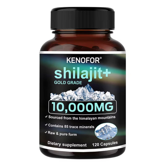 Himalaya Original Pure Shilajit Capsules, Naturally Enriched with Fulvic Acid and over 85 Trace Minerals, Gluten Free Supplement